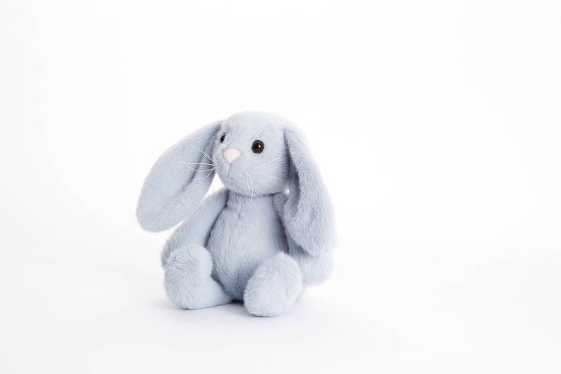 Snuggle Bunny Blue Plush Bunny