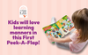 Manners First Peek-a-Flap Interactive Board Book
