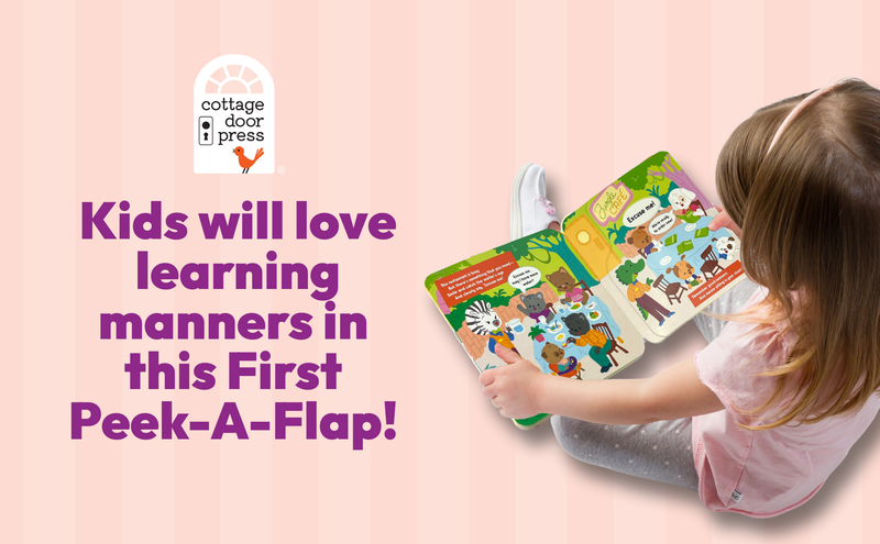 Manners First Peek-a-Flap Interactive Board Book