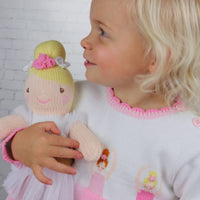 Blakely the Ballerina Knit Doll: 12"