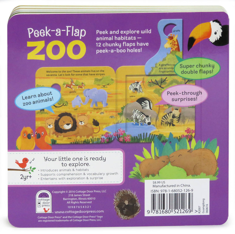 Zoo Interactive Lift a Flap Board Book