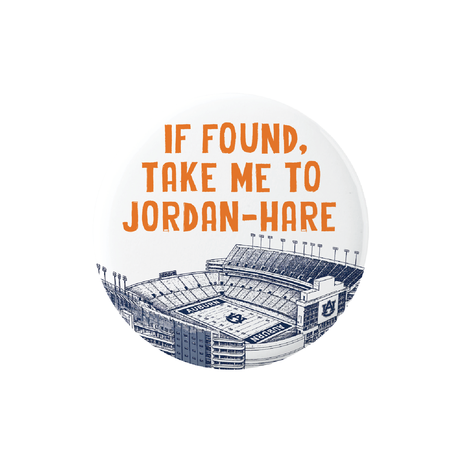If Found Take Me To Jordan-Hare Button
