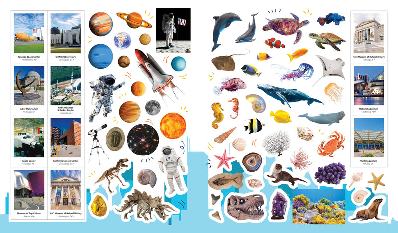 1,000 Stickers: USA