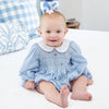 Holiday Bows Smocked Bubble