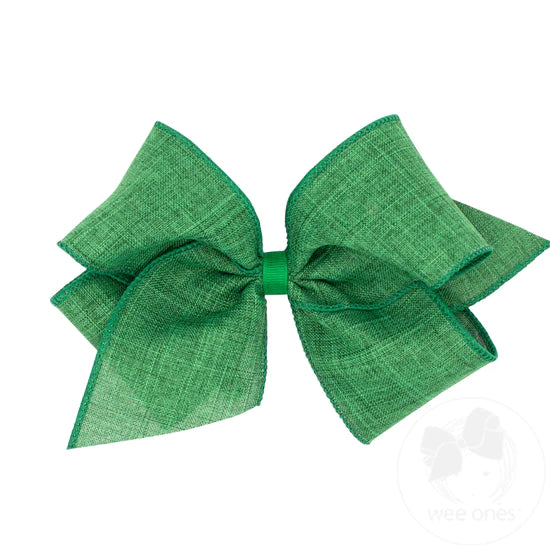 Medium Linen Bow