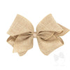 Medium Linen Bow