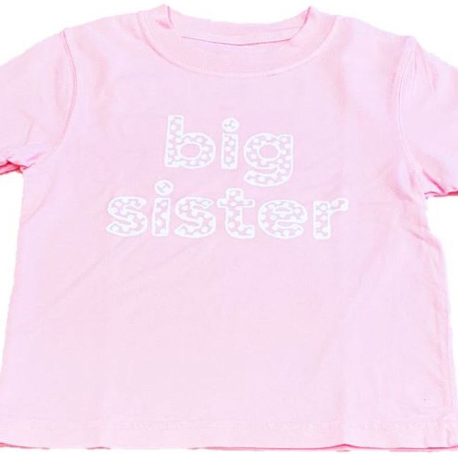 Light Pink Big Sister T-shirt