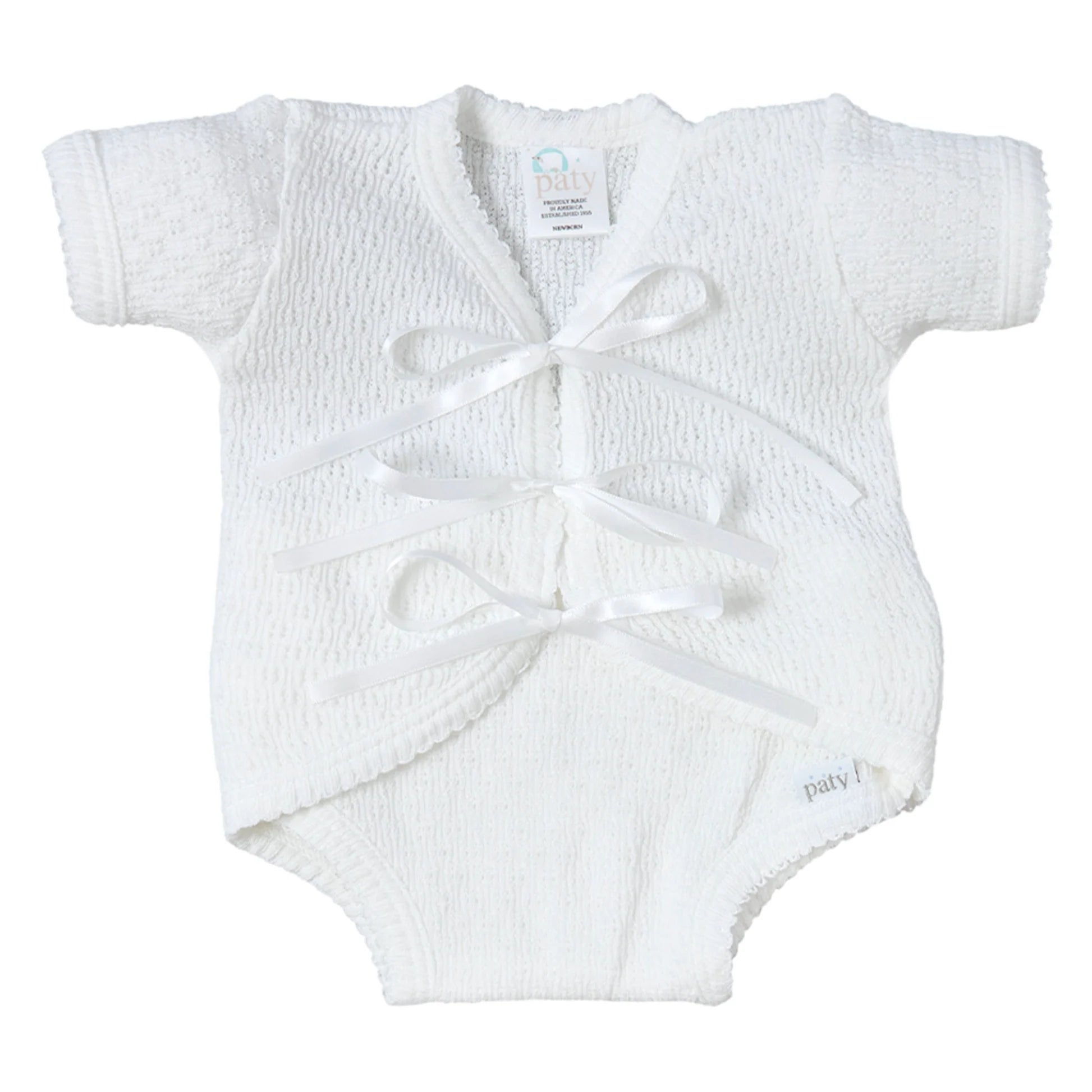 Creeper with Ribbon Ties