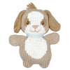 Dog Zubaby Knit Rattle - Blue: 5" Rattle