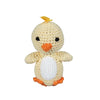 Chick Crochet Rattle: 4" Rattle