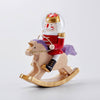 Rocking Horse Nutcracker - Red