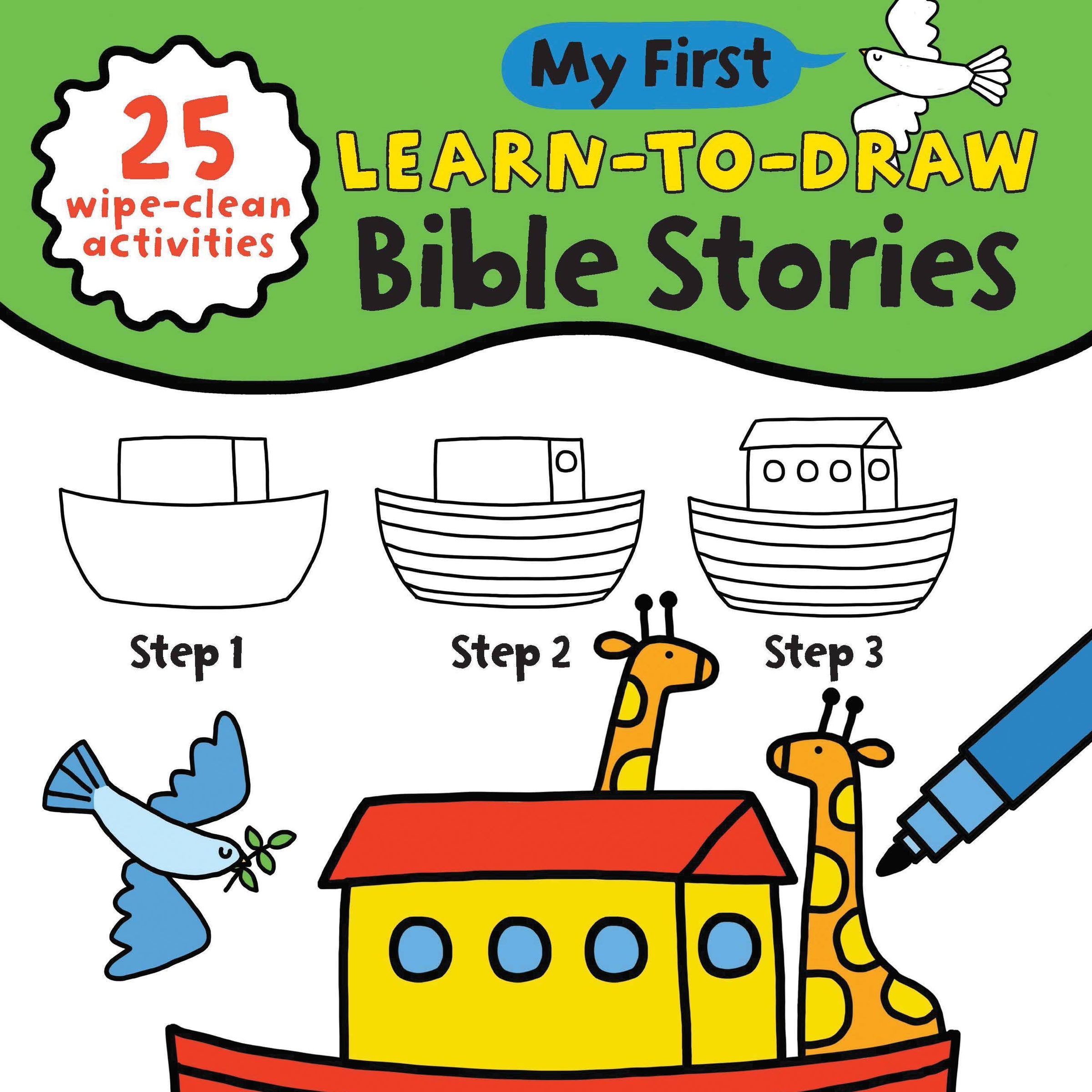 My First Learn To Draw: Bible Stories