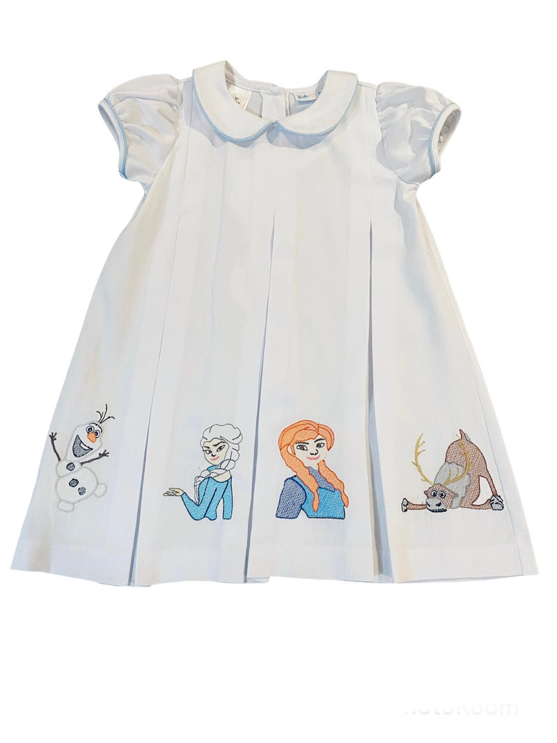 Frozen Embroidered Dress