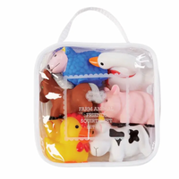 Mud Pie Farm Animals Bath Toys