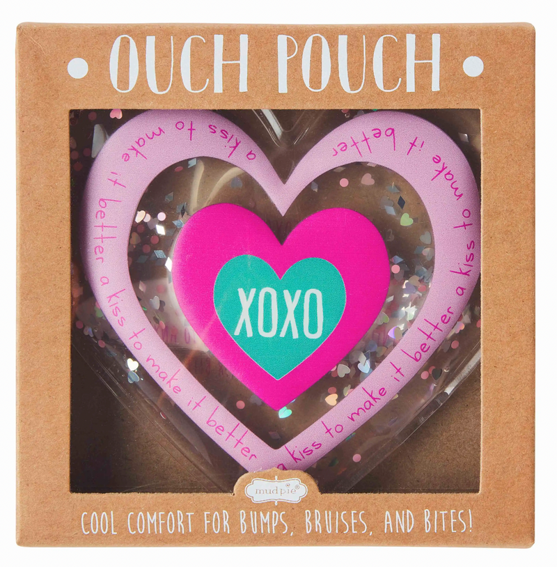 Mud Pie Heart Ouch Pouch