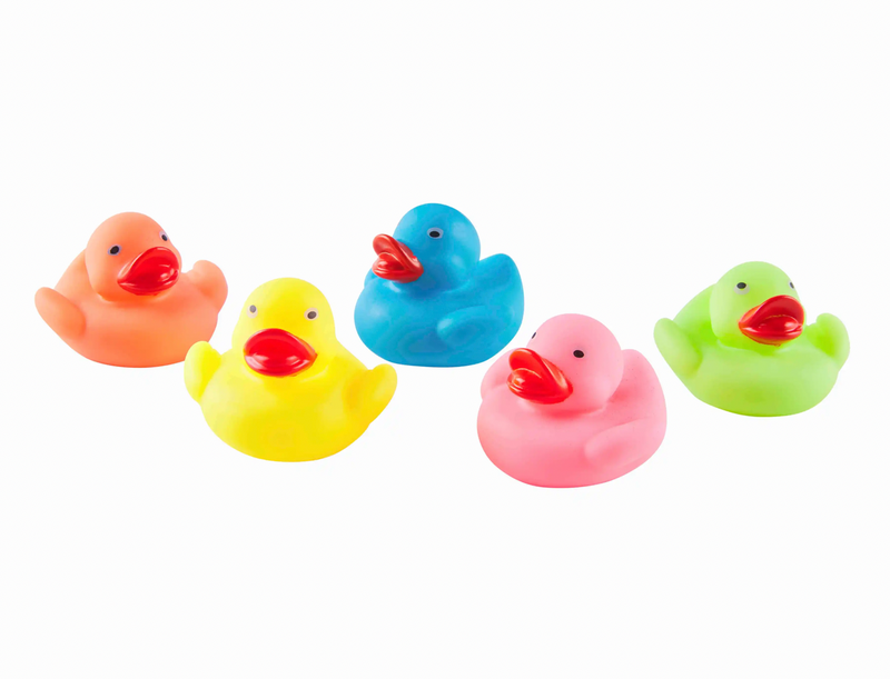 Mud Pie Light Up Rubber Duck Bath Toys