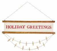 Mud Pie Reverse Holiday Photo Hanger