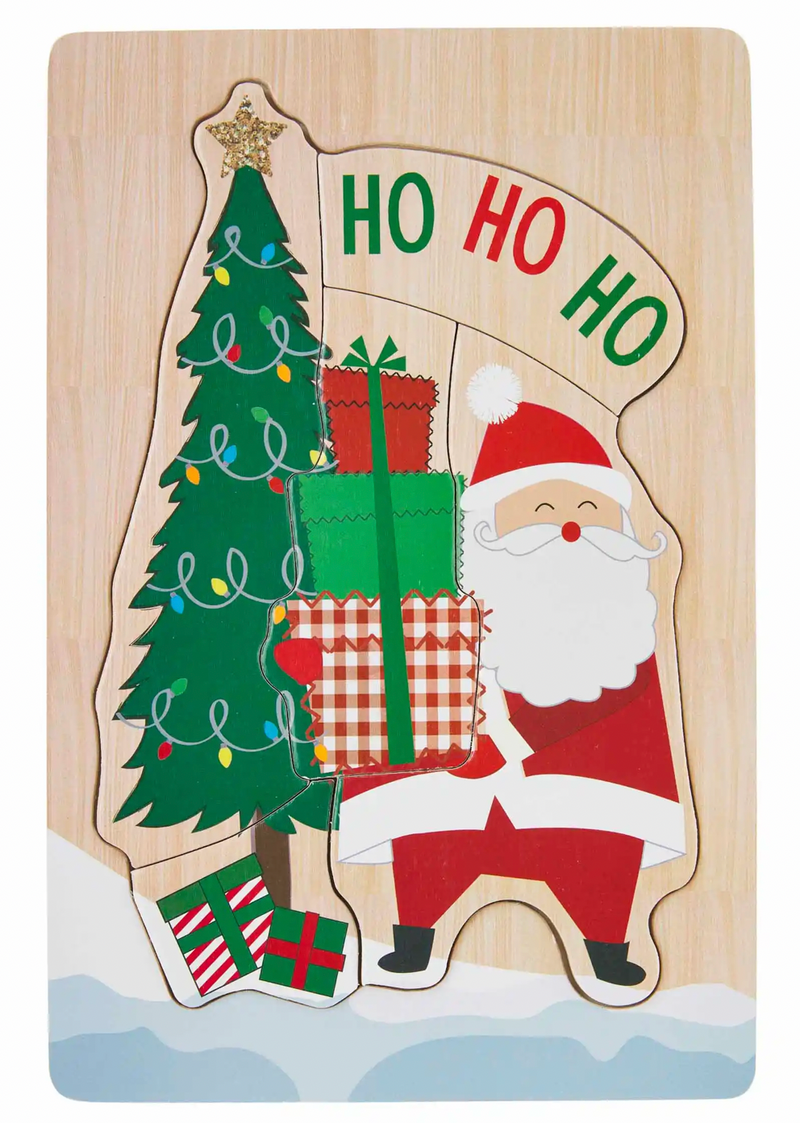 HO HO HO Wood Puzzle