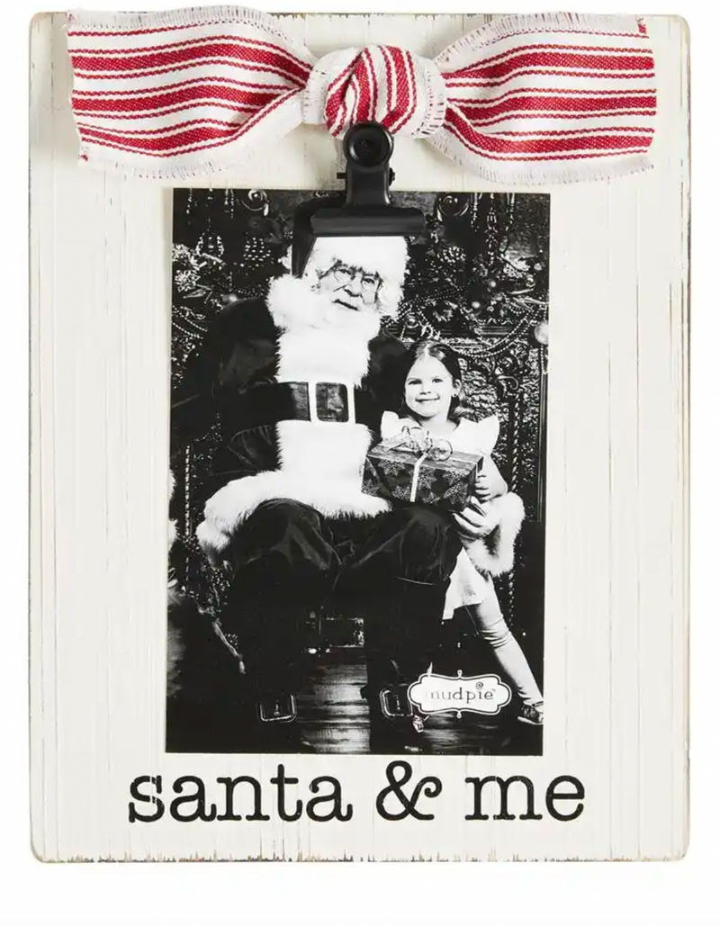 Mud Pie Santa and Me Frame