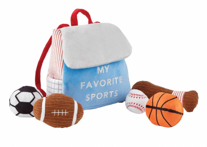 My Favorite Sports Plush Set