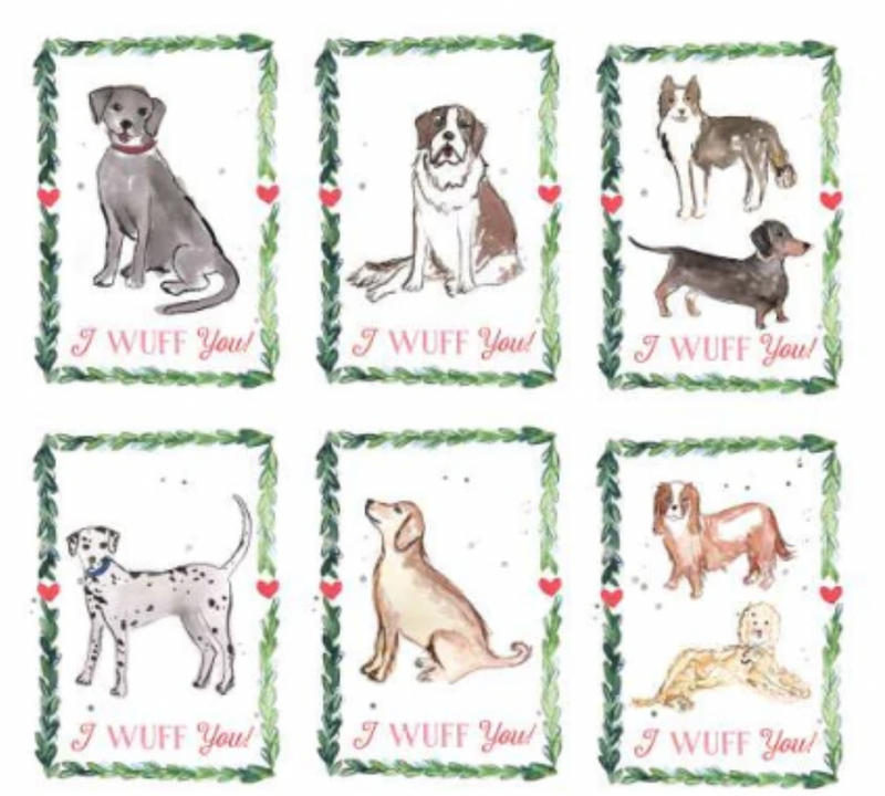 Puppy Valentine Cards