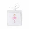 Blonde Ballerina  Bag Tag