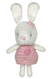 Bunny Bamboo Crochet Rattle