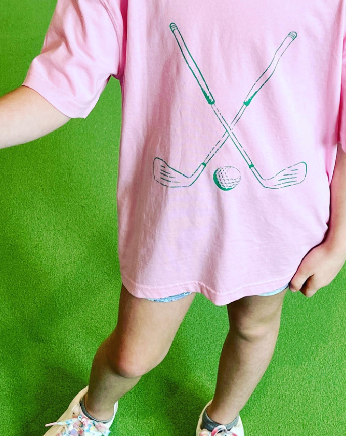 Pink Golf T-shirt