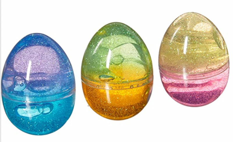 Glitter Slime Eggs