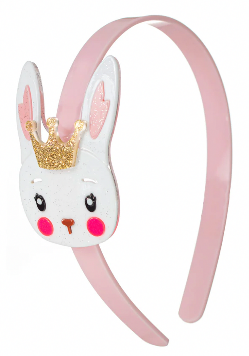 Easter Bunny with Crown Headband
