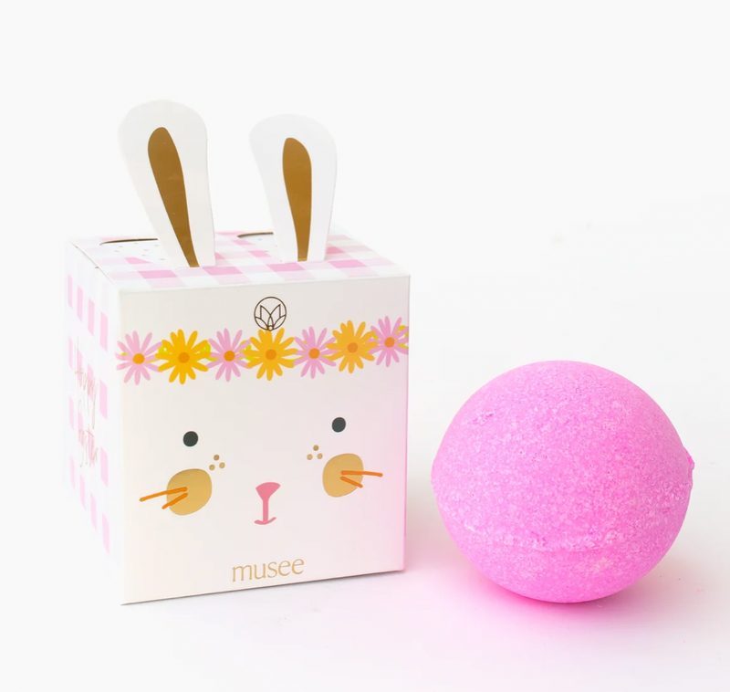 Pink Bunny Boxed Bath Bomb