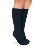 Jefferies Socks Smooth Toe Cotton Knee High Socks 2 pair pack