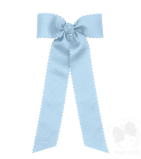 Medium Scalloped Streamer Bow