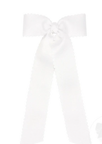 Medium Scalloped Streamer Bow