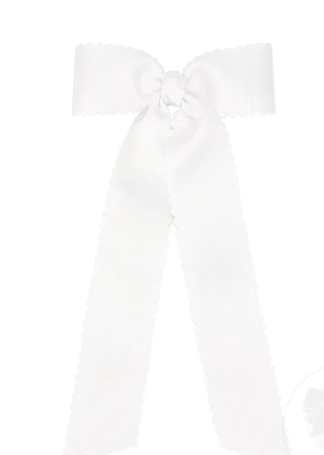 Medium Scalloped Streamer Bow