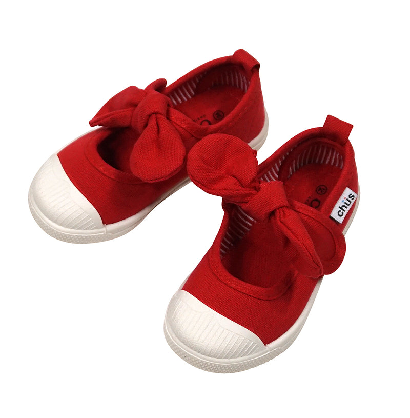 Athena Red Bow Shoe