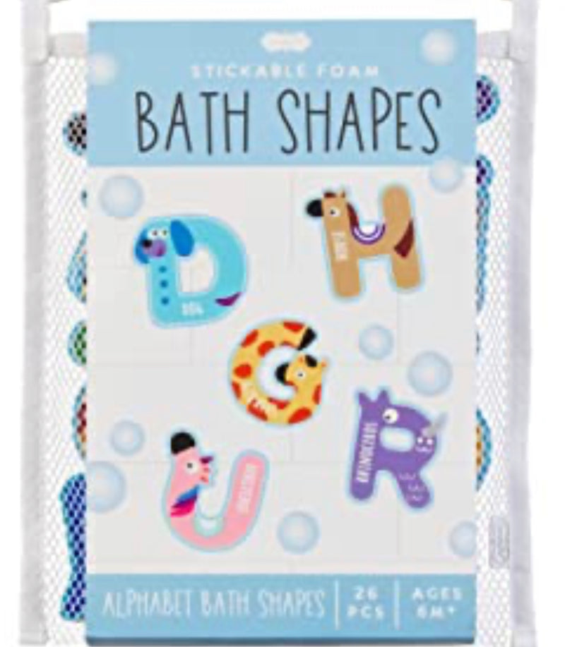 Bath Time Stickable Shapes