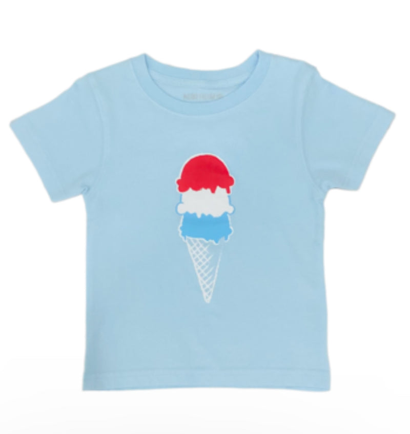 Blue Ice Cream Tee