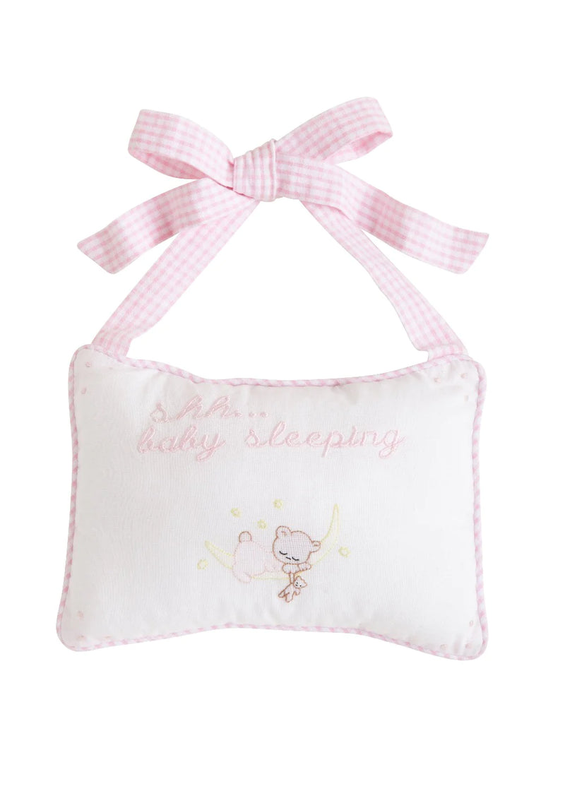 Baby Sleeping Pillow Pink/Blue