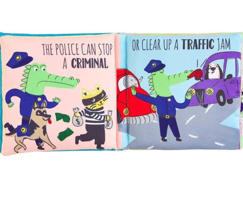 Police Car Book and Toy