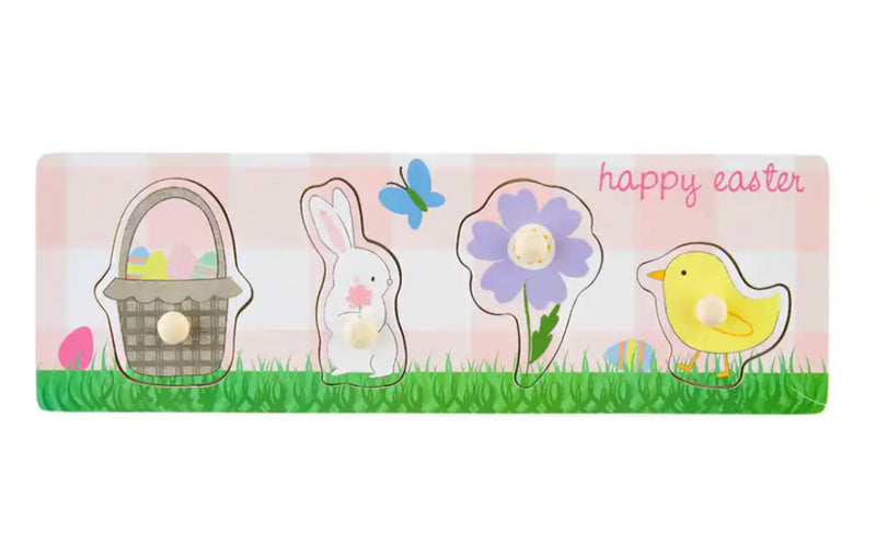 Pink Rectangle Easter Puzzle