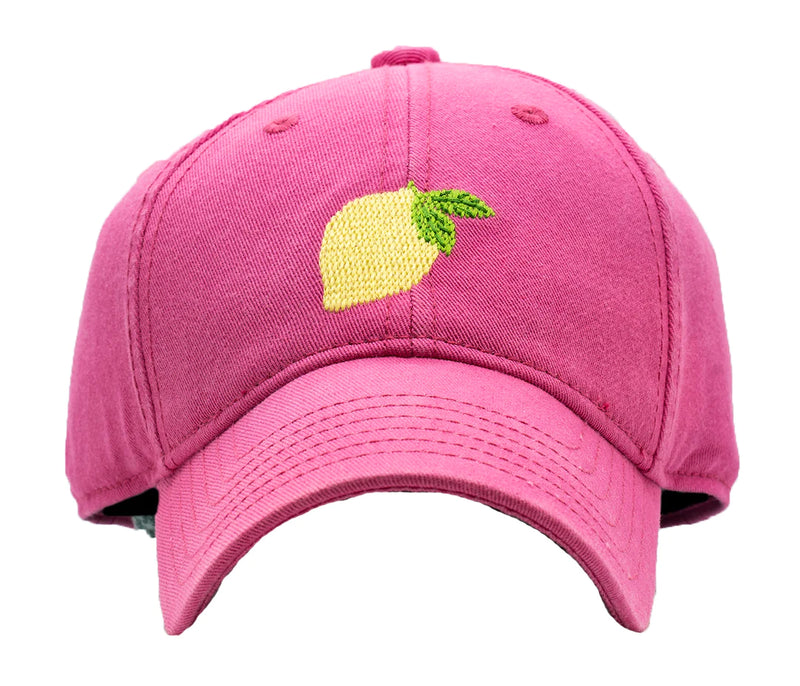 Lemon on Bright Pink Hat