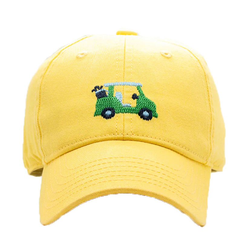 Golf Cart on Light Yellow Hat
