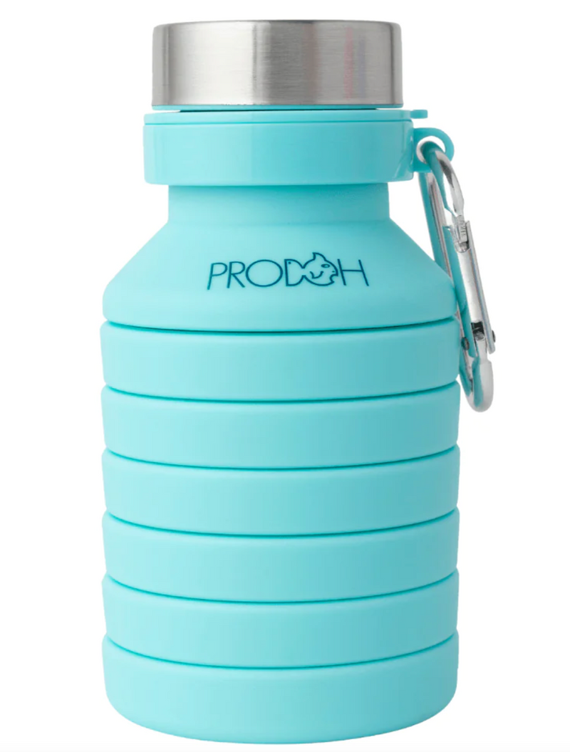 Turquoise Collapsible Water Bottle