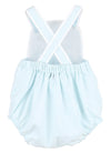 Aqua Pocket Bunnies Sunsuit