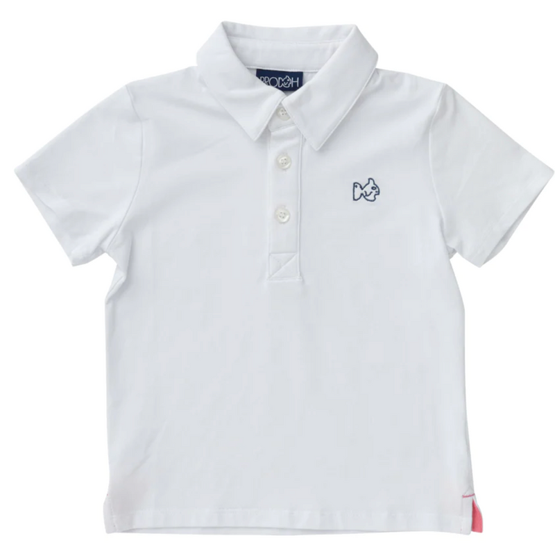 White Too Cool For School Polo