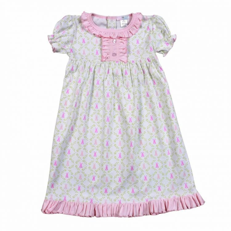 Pink Easter Bunnies Night Gown